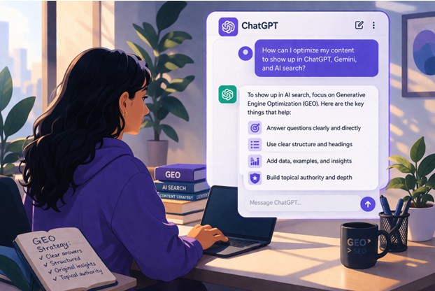 GEO Explained: How to Show Up in ChatGPT, Gemini & AI Search 