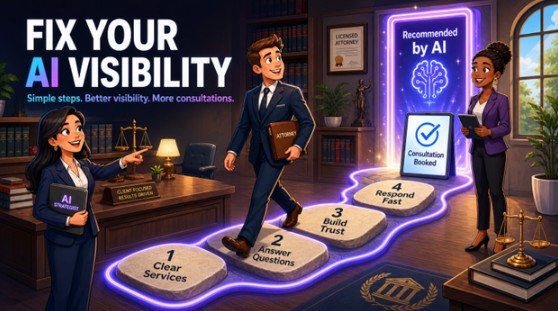 How to Fix Your AI Visibility: A Simple Guide for Law Firms 